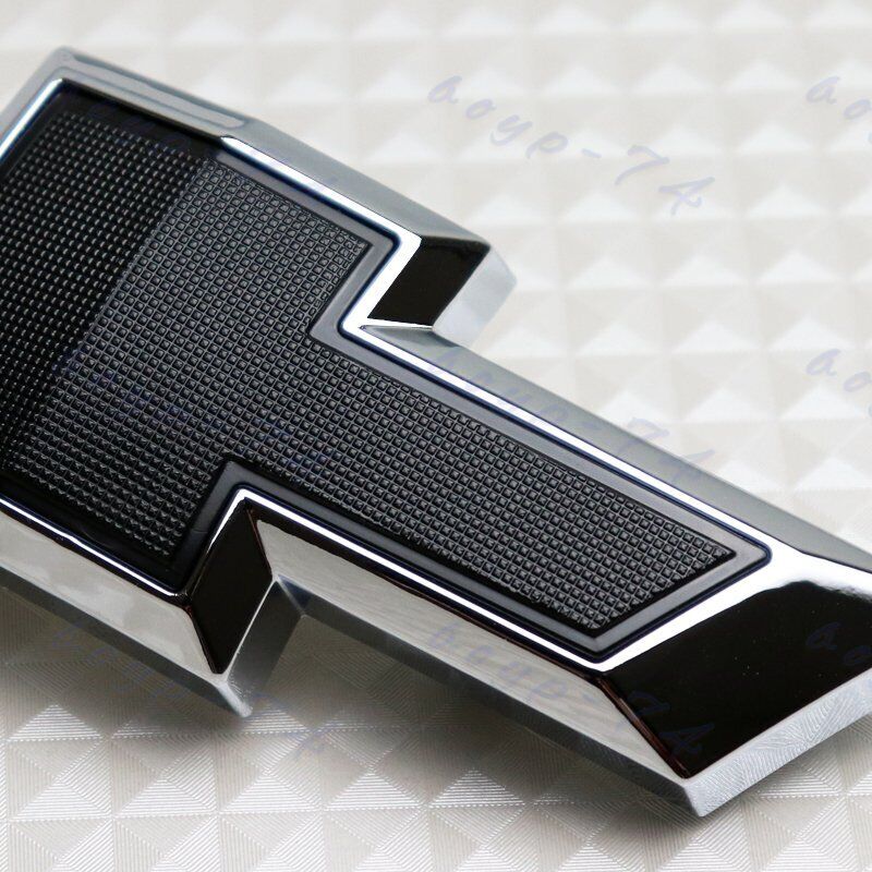 Front Grille Emblem Badge New Black Bowtie for 2014-2022 Chevy Chevrolet Camaro