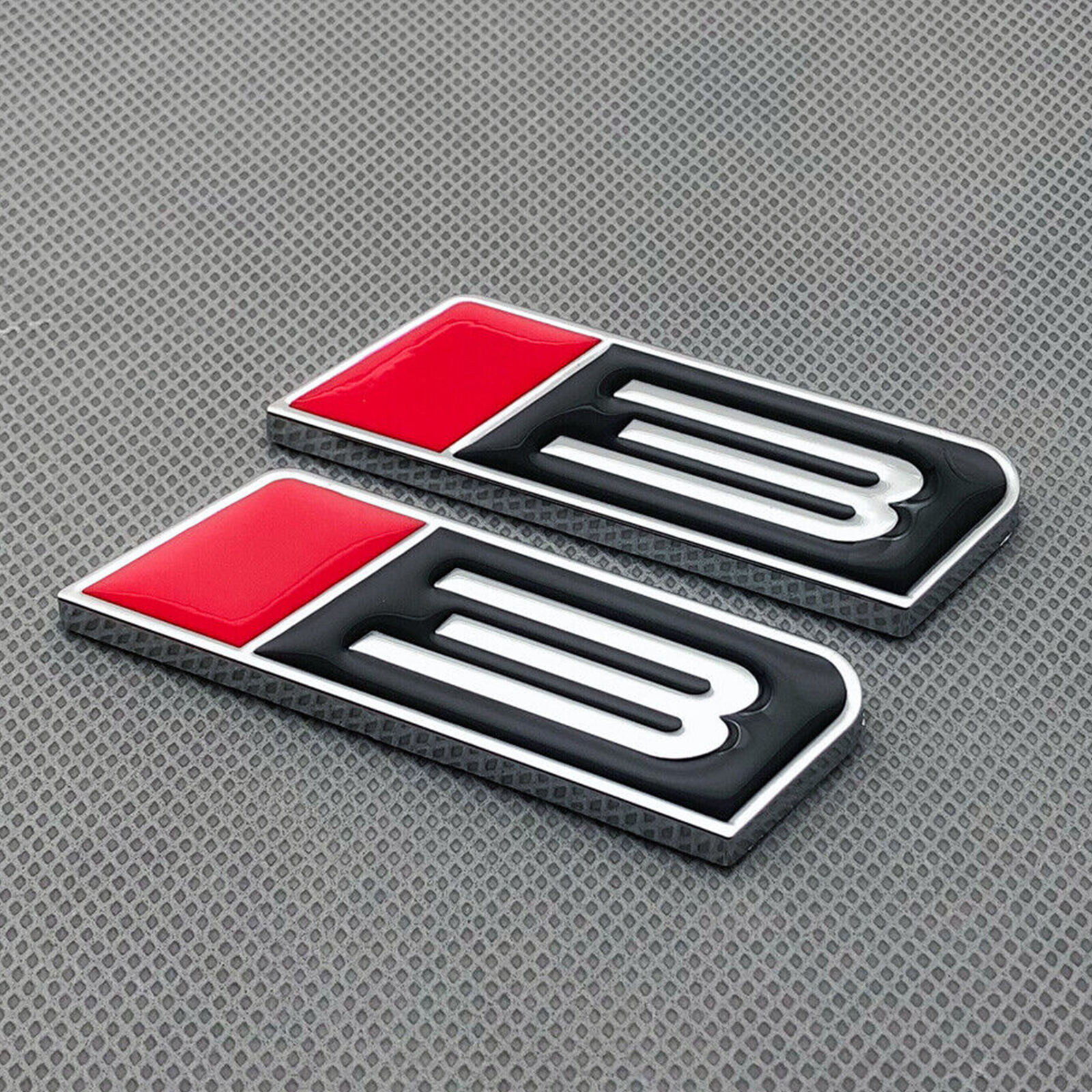2Pcs For ROUSH Stage 3 Badge Sticker 3D Metal Sport GT3500 Emblem Car Decal New