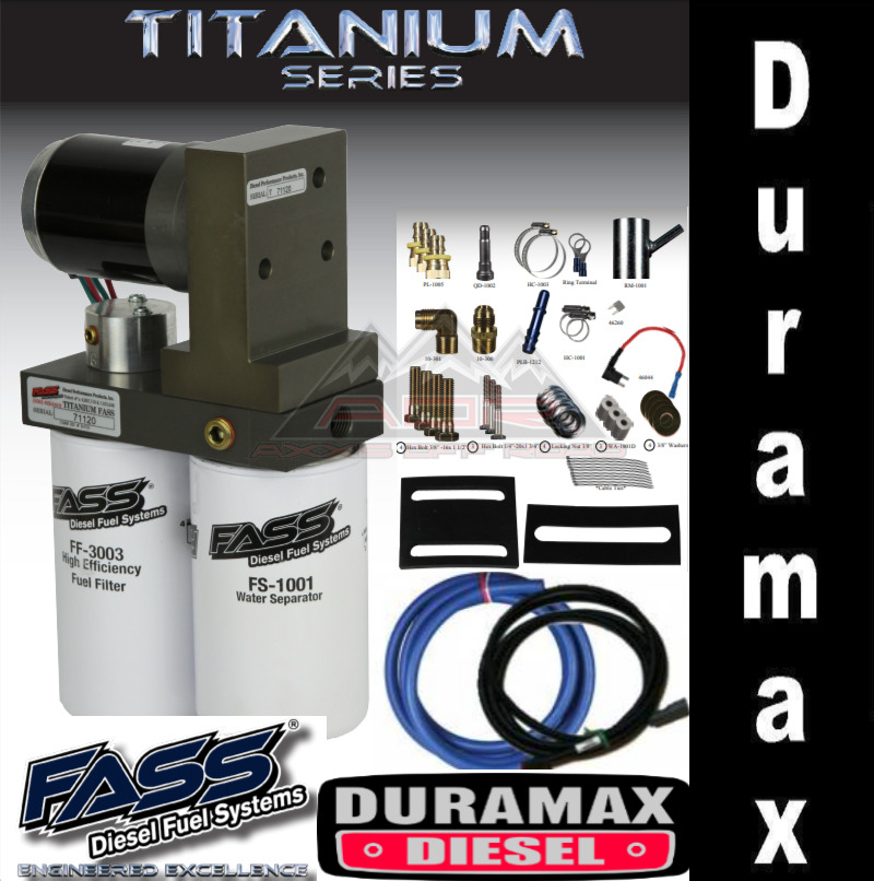FASS Titanium Signature Fuel Pump 100GPH 01-10 Chevy/GMC Duramax 6.6 TS C10 100G