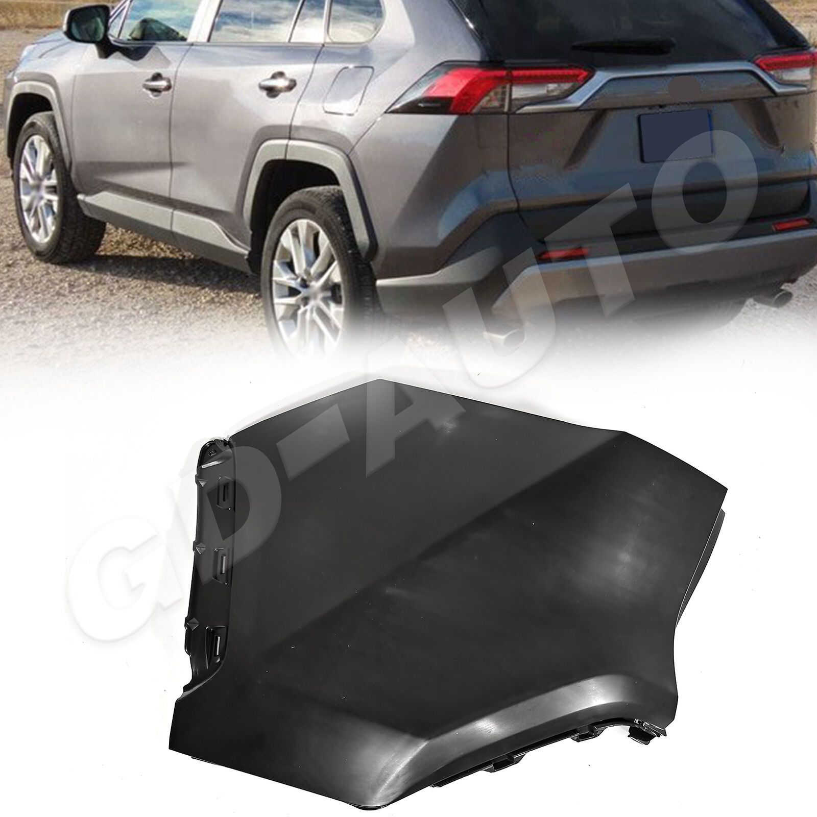 For 2019 2020 2021 2022 2023 Toyota RAV4 Rear Bumper Side Cover Extension L Side