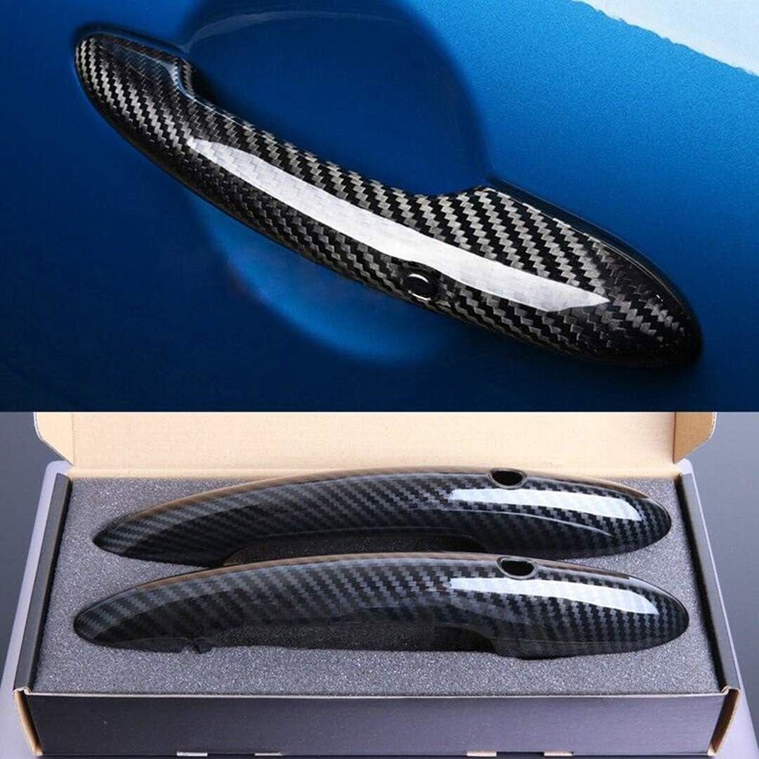For BMW MINI Cooper S F56 F57 F60 JCW Carbon fiber Door Handle Cover 2 Smart Key