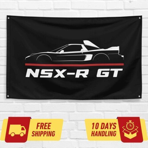 For Honda NSX-R GT 2005 Enthusiast 3x5 ft Flag Banner Birthday Gift