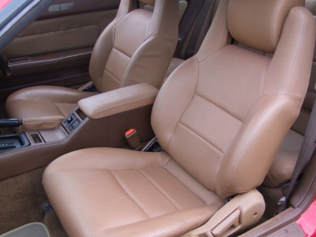 Toyota Supra MK3 Faux Leather Seat Covers 1986-1992 In Brown