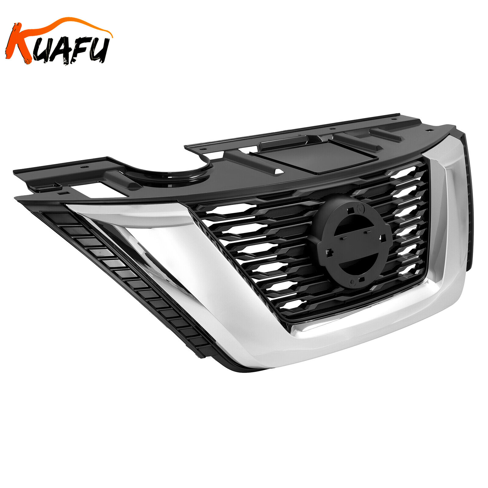 KUAFU For Nissan Rogue 2017-2020 19 Front Upper Bumper Grille Grill #623106FL0B
