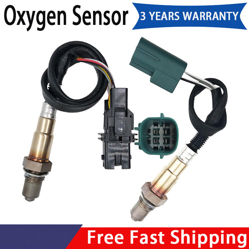 2pcs Oxygen Sensor For Nissan Sentra 1.8l L4 2003 2004 2005 2006 Upstream+Down
