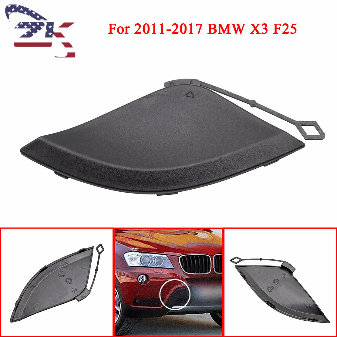 Front Bumper Tow Hook Cover Towing Eye Cap Fit for BMW X3 F25 2011-2017