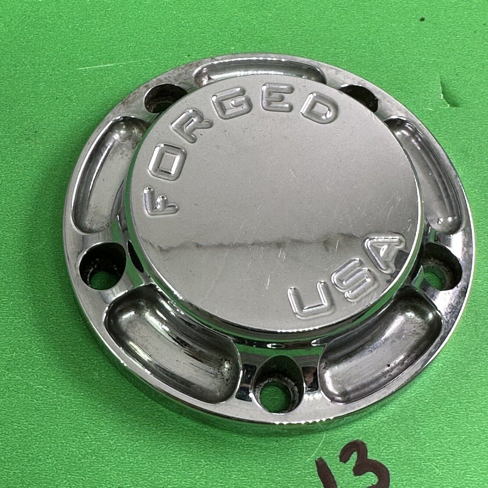 Forged USA Wheel Chrome Wheel Center Cap Hub Cap 2”7/8