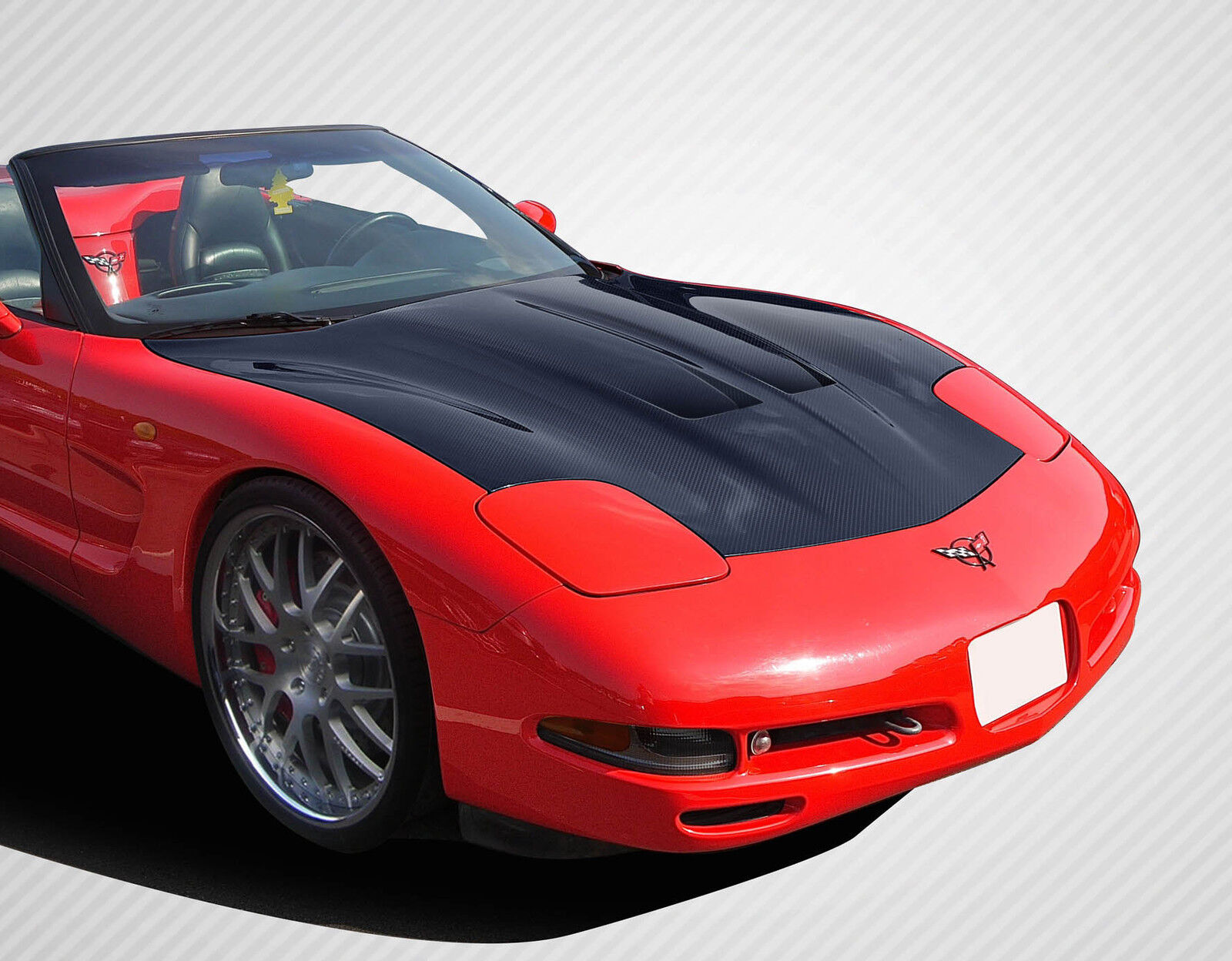 FOR 97-04 Chevrolet Corvette C5 Carbon Fiber GT Concept Hood 108911