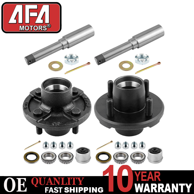 2PK Trailer Axle Kits With 4 on 4