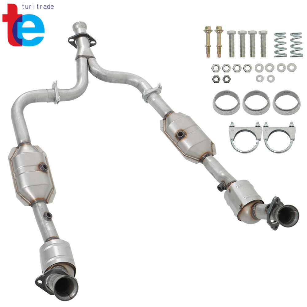 For 1999-2004 Ford Mustang 3.8L or 3.9L Catalytic Converter Front Left and Right