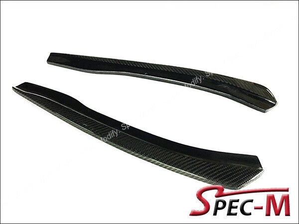 DP Style Carbon Fiber Rear Bumper Splitter Lip for 2005-2010 BMW E63 E64 M6 
