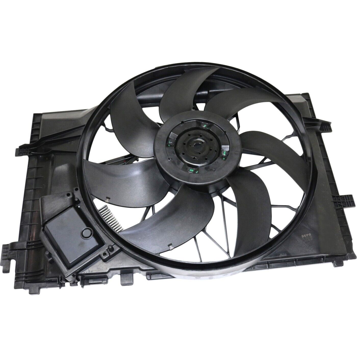 Radiator Cooling Fan Assembly For 2002-2007 Mercedes Benz C230 2001-2005 C240
