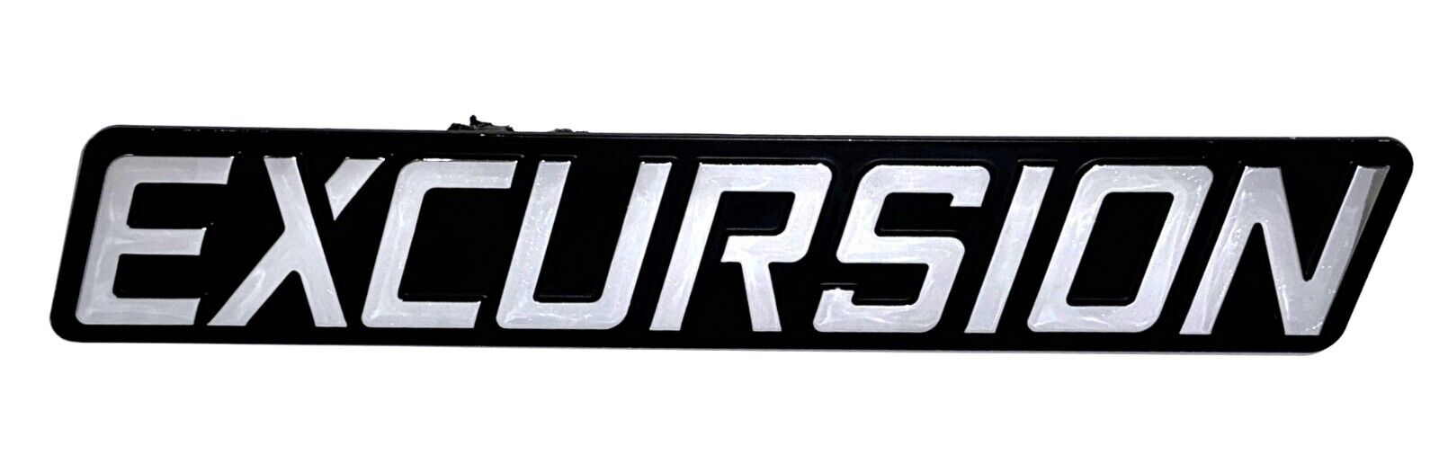 00-05 Ford Excursion—Left Driver Front Fender Nameplate Emblem