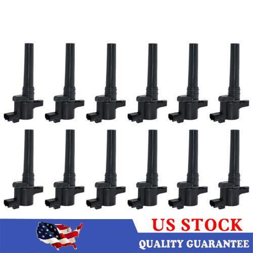 12pcs Ignition Coils for Aston Martin DBS DB9 Rapide Virage 4G43-12A366-AA