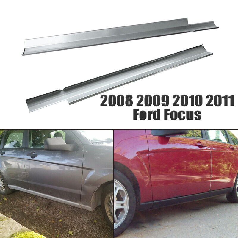FOR 08 09-11 Ford Focus Slip-on Rocker Panel 4 door Set of Left & Right