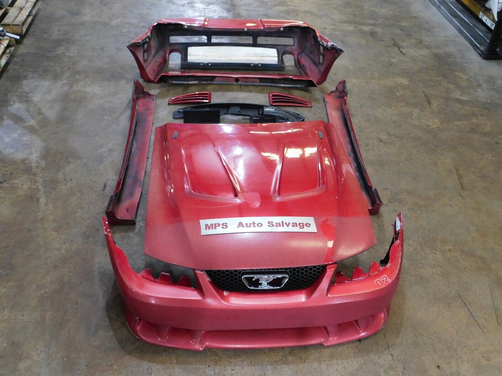 1999-2004 Ford Mustang Coupe Conv Saleen Body Kit 01-0002 S281 OEM Take Off L24