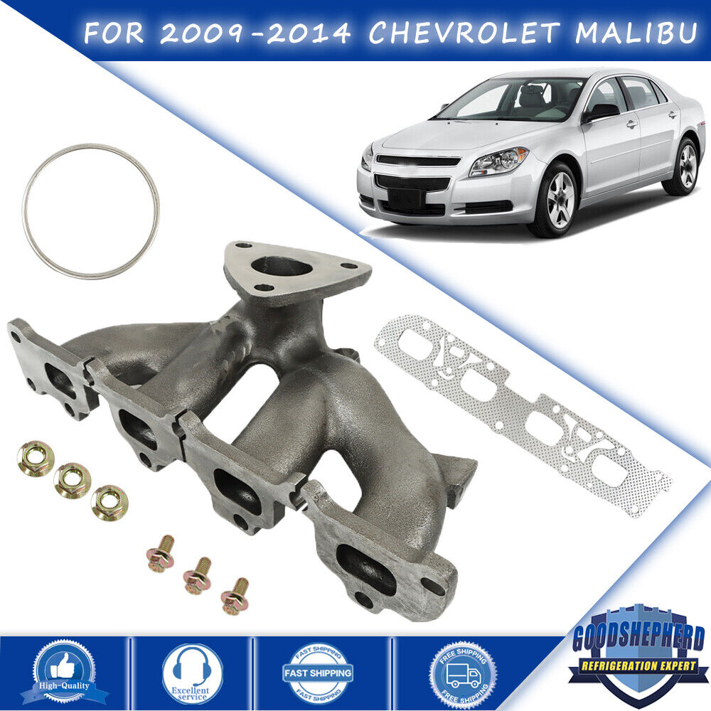 For 2009-2012/2013/2014 Chevy Malibu 2.4L L4 Exhaust Manifold w/ Gasket 674-937