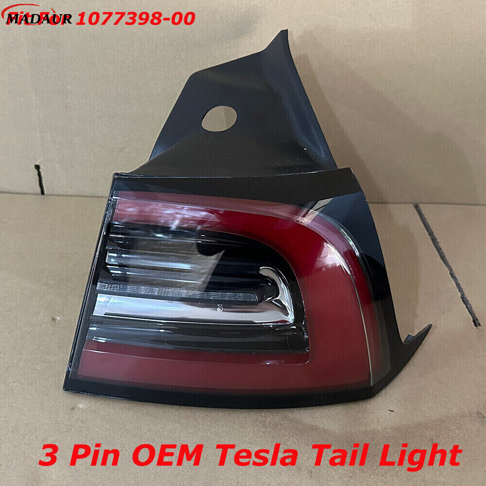 2017-2023 Tesla Model 3 LED Tail Light Right Outer Rear Lamp RH Side OEM 1077398