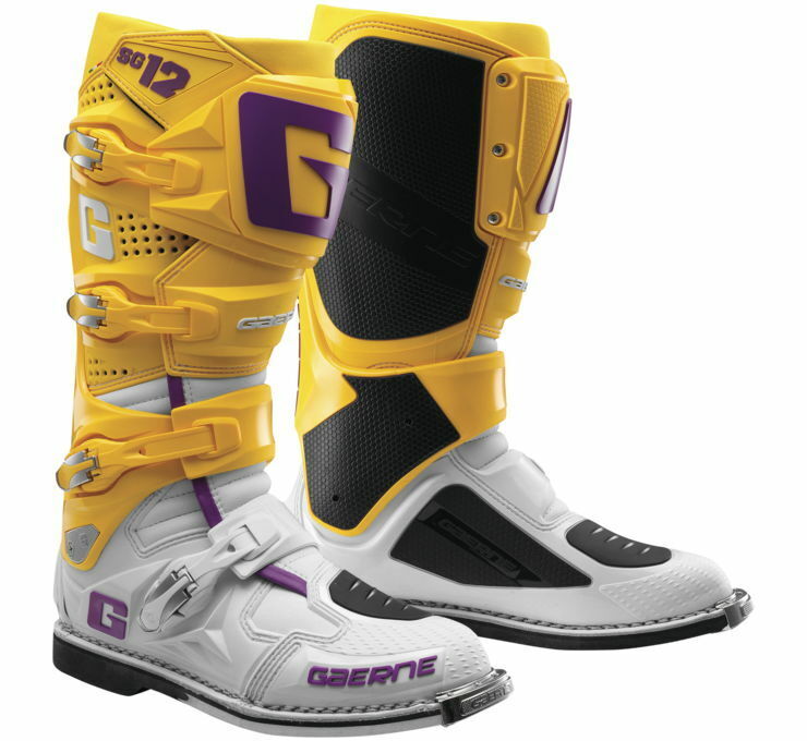 Gaerne SG12 SG-12 LE MX ATV Racing Motocross Off-Road Motorcycle Boots 2022