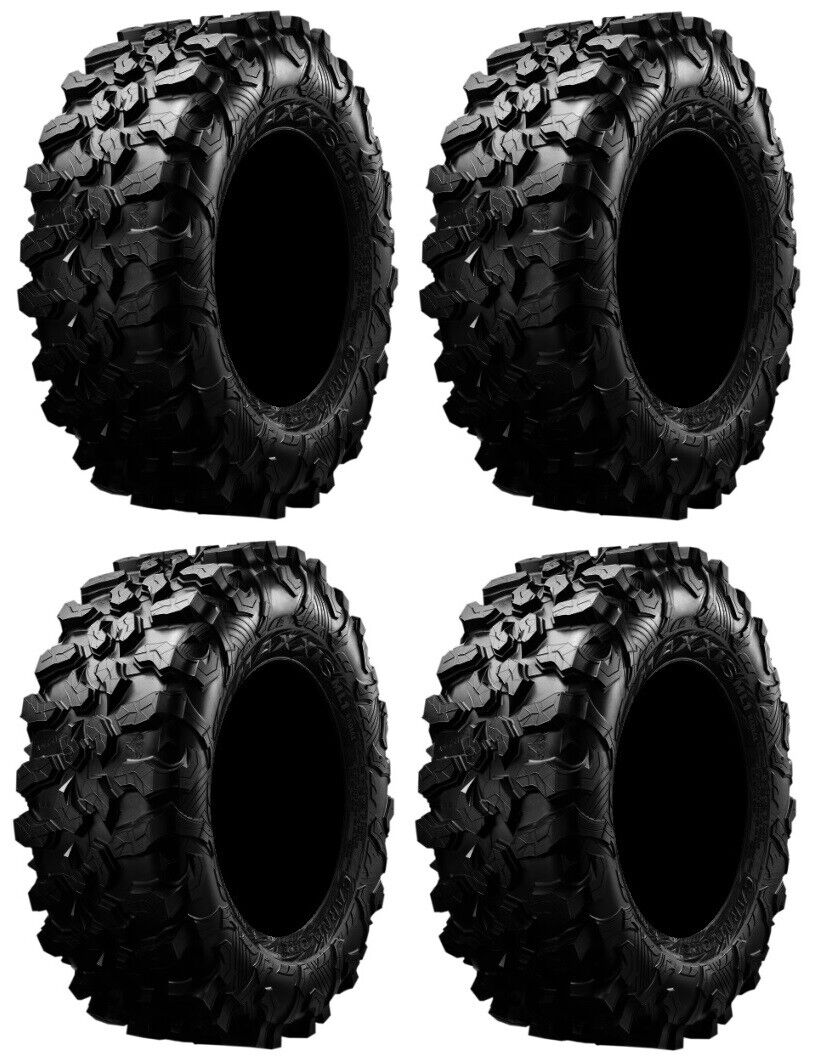 Full set of Maxxis Carnivore Radial (8ply) ATV Tires 29x9.5-15 (4)