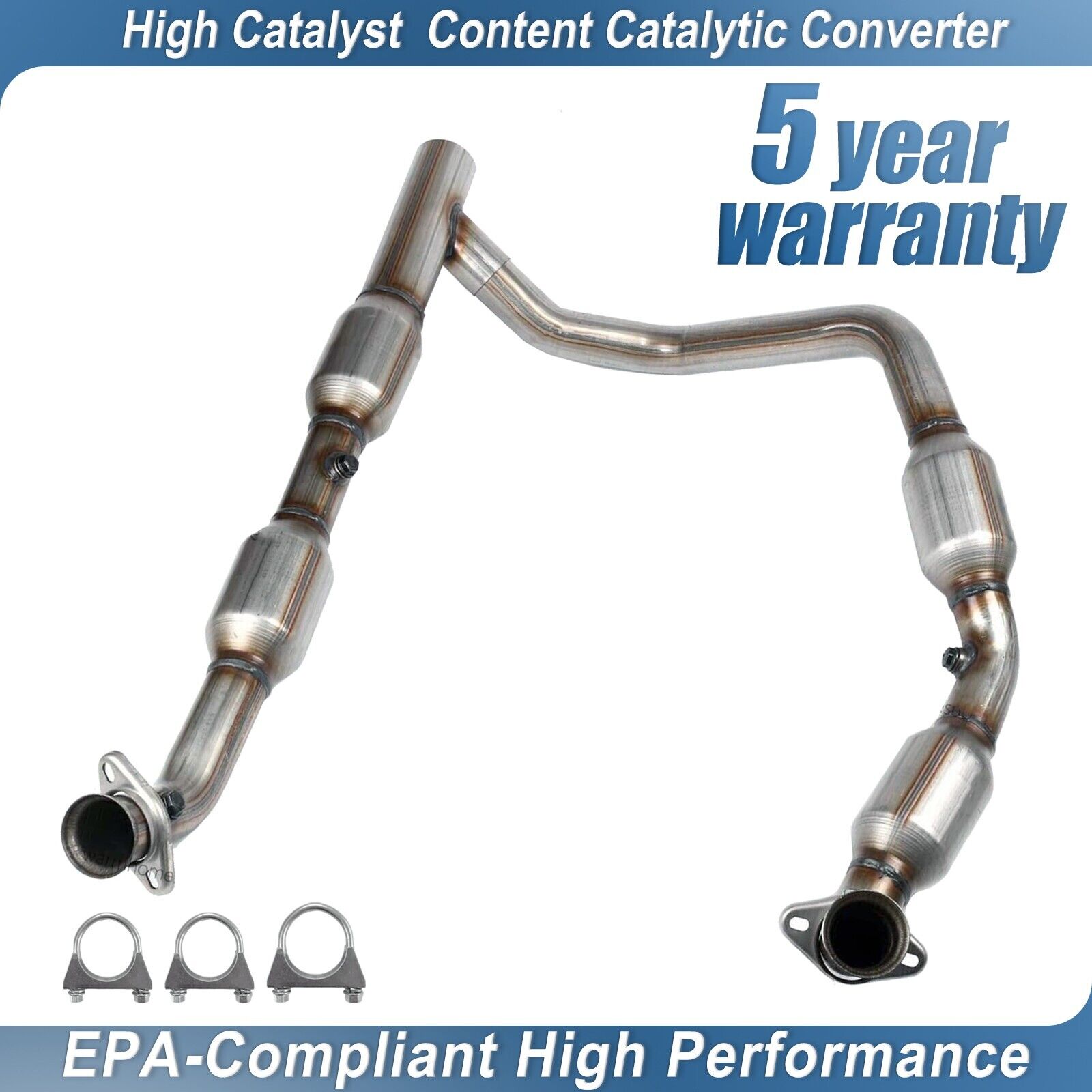 Catalytic Converter For 2005 - 2008 Ford E-150 E-250 E-350 5.4L highflow EPA