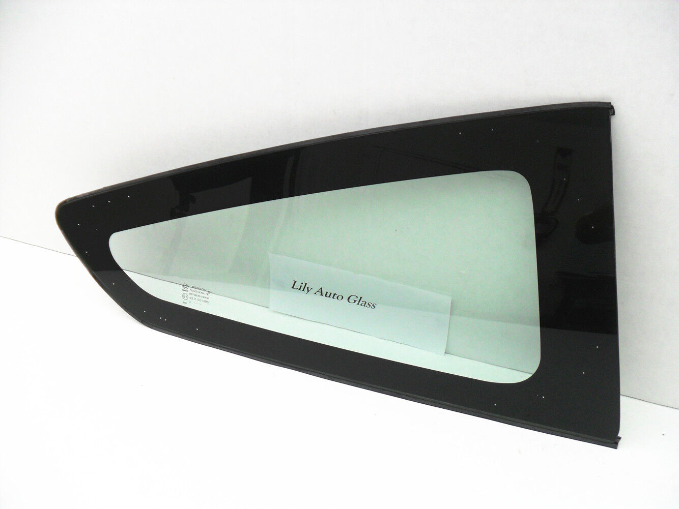 Fits 12-15 Honda Civic Coupe Passenger Side Right Quarter Glass Window W/Gasket