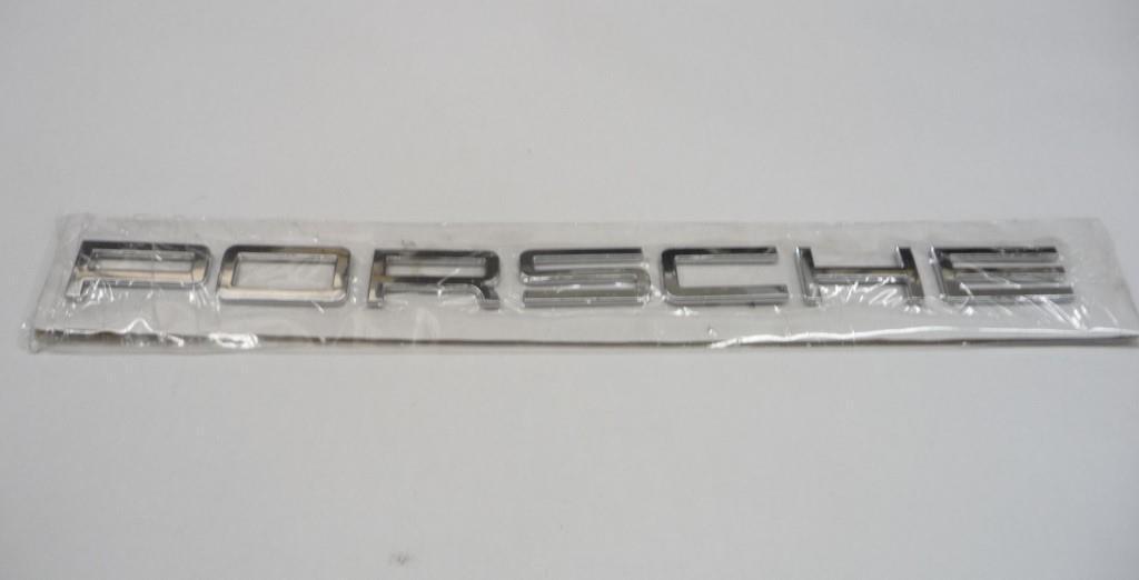 2012-2019 Porsche 911 Rear Bumper Chrome Emblem Badge Nameplate 99155923500 OE