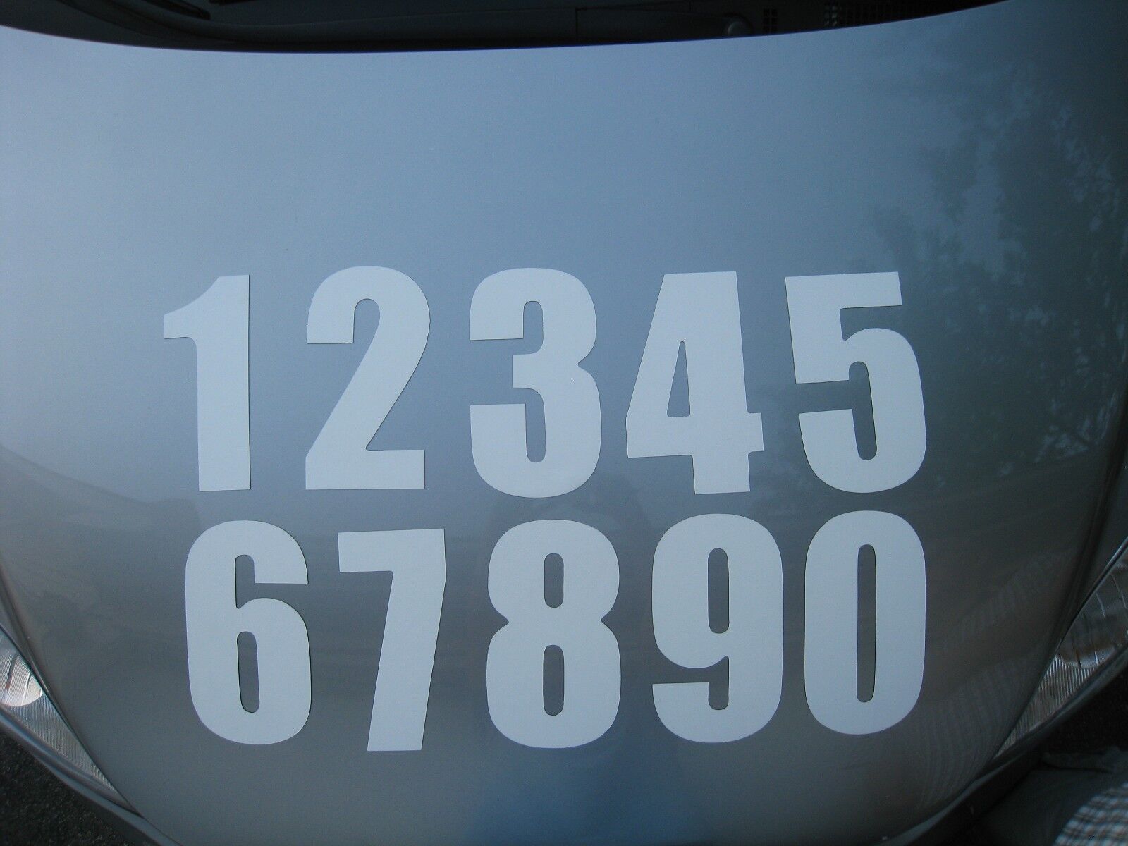 1 Custom Magnetic SCCA Solo Autocross Autox Number