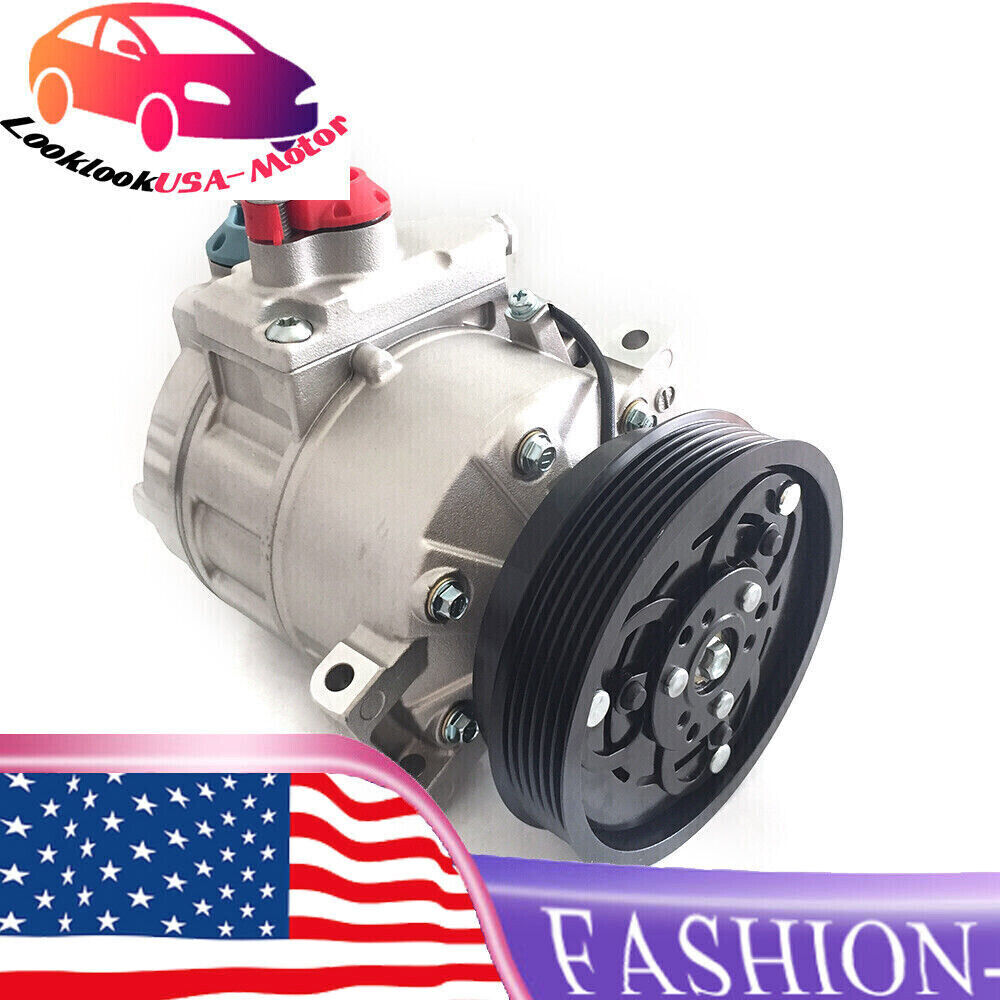 For Volvo/Land Rover LR2 3.2L AC Air Conditioner Compressor W/Clutch Replace Kit