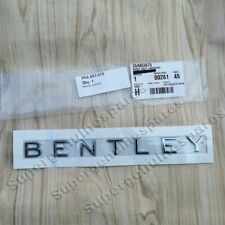 Genuine Bentley Continental GT Badge Script Emblem Rear 3SA853675 New (1pc) picture