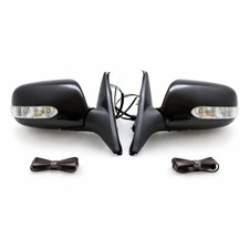 LED Manual Fold Mirror Set For 2002-2006 Toyota Camry Left & Right Paintable picture