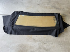 1967-1970 Dodge Plymouth B-Body Convertible Rear Window Tinted Glass Crush Black picture