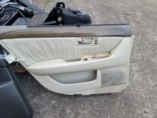 2001-2003 Lexus LS430 Left Rear Driver Door Panel Ivory Wood Sunshade OEM picture