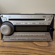 07-10 Toyota FJ Cruiser 6 disc CD Player 11828 Radio 86120-35382 picture