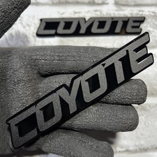 Coyote Badges Black Emblems Fender Angry Aggressive Fender Emblem Racing picture