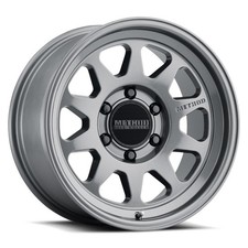 One 17x8 Method MR316 6x5.5/6x139.7 25 Titanium Wheel Rim 106.25 picture