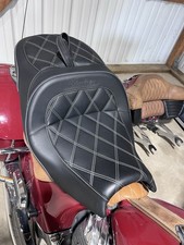 Genuine Indian Motorcycle OEM Desert Leather Seat Complete Rare  $599.99 picture