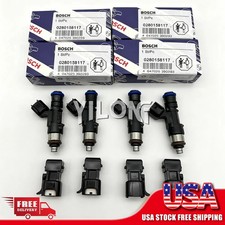 4X 52lb 550cc Fuel Injectors Fits For EV14 Audi A4 Golf Jetta Passat NEW picture