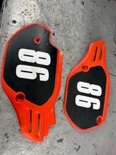 1985 Honda CR 80 Side Covers  NICE picture