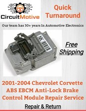 2001 - 2004 CHEVROLET Corvette C5 Cadillac Buick EBCM ABS Module *Repair Service picture
