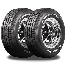 2 BFGoodrich Radial T/A P 235/60R15 98S RWL White Letter All Season Touring Tire picture