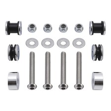 Docking Hardware Kit For 2000-17 Harley Softail Detachable Sissy Bar Solo Rack picture