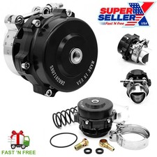 BV50 Series Q Style Blow off Valve BOV 50mm BLACK - Fits TIAL Springs -USA- picture