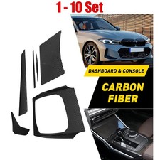 5-50X Carbon Fiber Center Dashboard Console Frame Protector Fit BMW 2 Series G42 picture