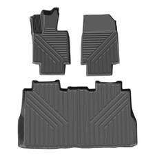 3pcs Black TPE Floor Mats Liner Carpets For 2024-2025 Tesla Cybertruck picture