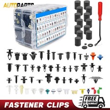 1501PCS Car Retainer Clips Auto Panel Trim Fasteners Push Pin Rivet Bumper Kit picture