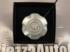 Genuine Alfa Romeo Polished Aluminum Fuel Cap for Giulia & Stelvio, 68353802AA picture