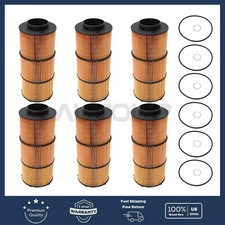 6 Pack Oil Filter Fit Detroit Diesel LF17800 P582506 A4711800009 A4711800209 picture