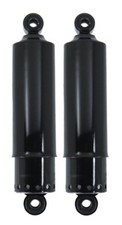 NEW BLACK FULL COVER 11” SHOCK ABSORBERS FOR 1973-1986 HARLEY DAVIDSON 4 SPEED picture