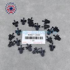 OEM New 20PCS GRILLE CLIPS Fits TOYOTA TACOMA RAV4 4RUNNER 90467-12040 picture
